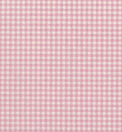 250710-255 - Stafil - Felt gingham, Offwhite/light pink - 