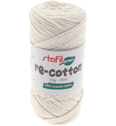 108077-02 - Stafil - Re-cotton, Cream - Re-cotton