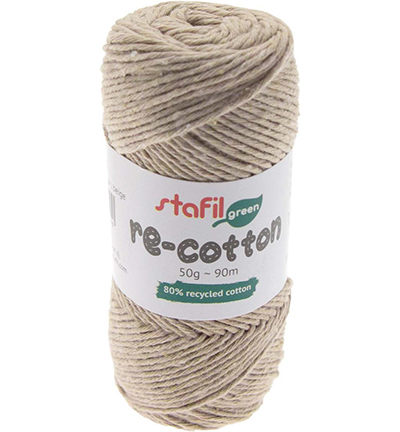 108077-03 - Stafil - Re-cotton, Beige - Re-cotton
