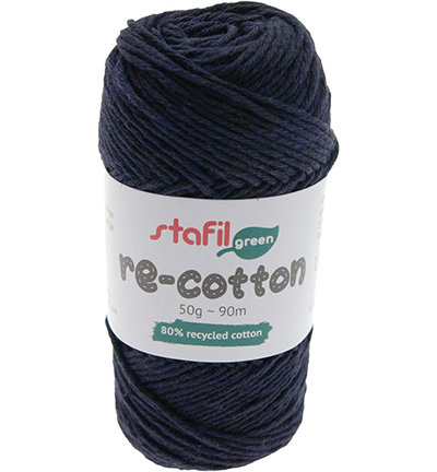 108077-11 - Stafil - Re-cotton, Blue Melange - Re-cotton