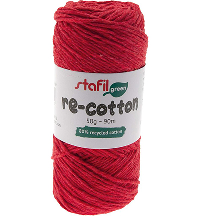 108077-14 - Stafil - Re-cotton, Red - Re-cotton