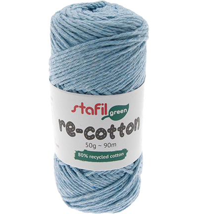 108077-20 - Stafil - Re-cotton, Blue Baby - Re-cotton