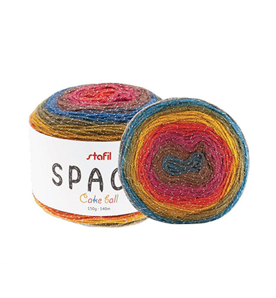 108059-02 - Stafil - Wool Space Glitter, Mix 2 - Wool Space Glitter