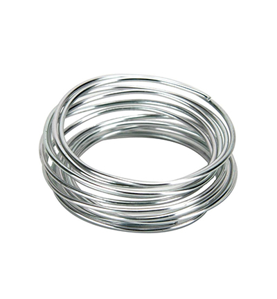 6011-601 - Stafil - Fil aluminium rond, Argent - Fil d'aluminium