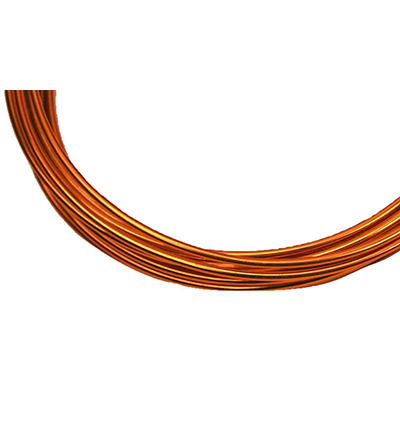 6011-301 - Stafil - Fil aluminium rond, Orange - Fil d'aluminium