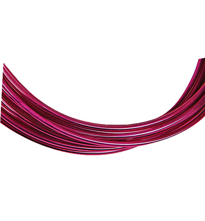 6011-341 - Stafil - Fil aluminium rond, Violet - Fil d'aluminium