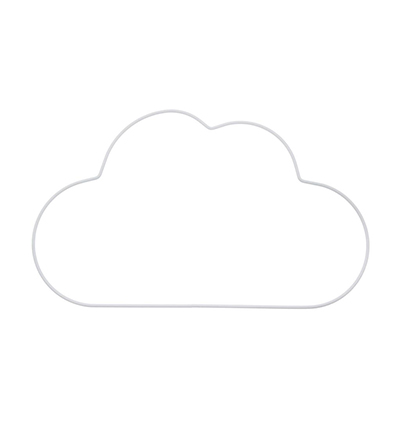 609-16 - Stafil - Forme en métal, Nuage Blanc - Formes métalliques