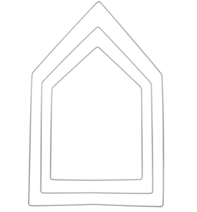 609-14 - Stafil - Forme en métal, Maison Blanc - Formes métalliques