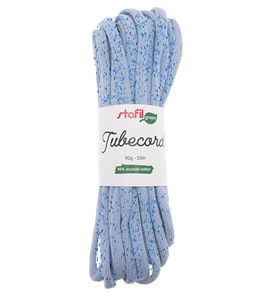 108089-20 - Stafil - Tubecord Glitter, Baby Blue - Tubecord Glitter