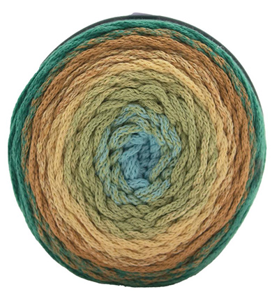 108078-06 - Stafil - Macrame Cake Ball, Mix 6 - Macrame