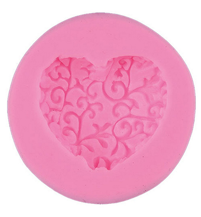 740039-19 - Stafil - Heart with branches - Moules Silicone