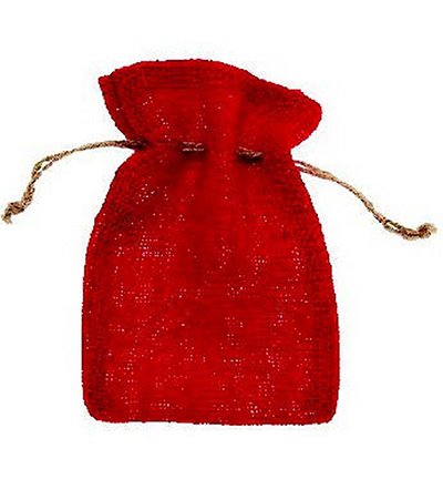 7415-03 - Stafil - Sachet Jute, Rouge - Jute