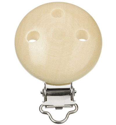 H3260-010 - Stafil - Clip pour cordon tétine, Naturel clair - Agrafe