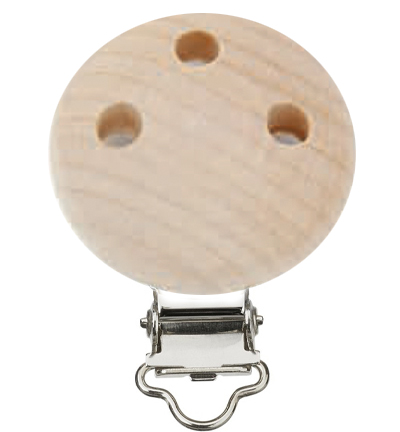 H3260-020 - Stafil - Clip pour cordon tétine, Naturel clair - Agrafe