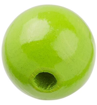 H3260-429 - Stafil - Perle en bois pour cordon tétine, Vert pomme - Perles/disques en bois H3260-429 - Stafil - Perle en bois pour cordon tétine, Vert pomme - Perles/disques en bois