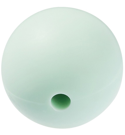 H3264-133 - Stafil - Perle en silicone pour cordon tétine, Menthe - Perles de silicone