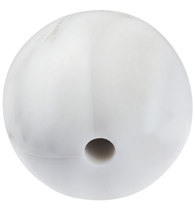 H3264-135 - Stafil - Perle en silicone pour cordon tétine, Marbré - Perles de silicone