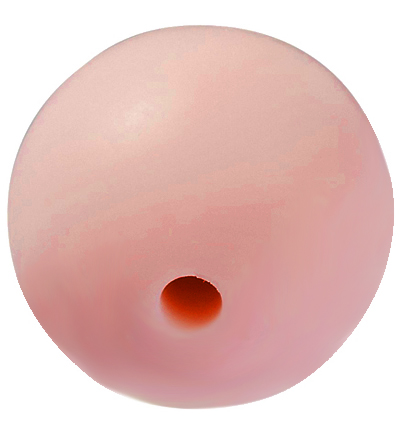 H3264-138 - Stafil - Perle en silicone pour cordon tétine, Terracotta - Perles de silicone