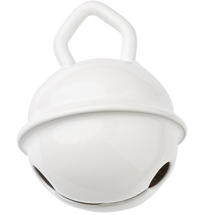 H3260-801 - Stafil - Grelot pour cordon tétine, Blanc - Cloche