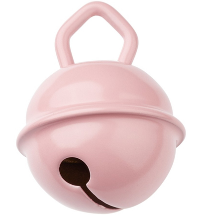 H3260-805 - Stafil - Grelot pour cordon tétine, Rose - Cloche H3260-805 - Stafil - Grelot pour cordon tétine, Rose - Cloche