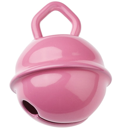 H3260-806 - Stafil - Grelot pour cordon tétine, Cyclamen - Cloche