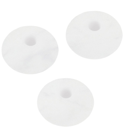 H3264-165 - Stafil - Lentille en silicone pour cordon tétine, Marbré - Perles de silicone