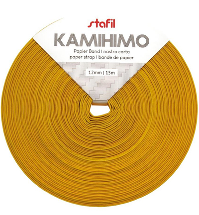 119610-02 - Stafil - Yellow - Kamihimo Band