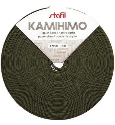 119610-06 - Stafil - Khaki Green - Kamihimo Band
