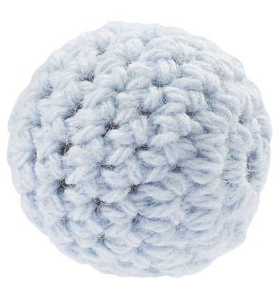 H3266-003 - Stafil - Perle en crochet pour cordon tétine, Bleu clair - Perle au crochet
