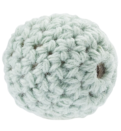 H3266-005 - Stafil - Perle en crochet pour cordon tétine, Menthe - Perle au crochet