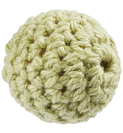 H3266-011 - Stafil - Perle en crochet pour cordon tétine, Vert clair - Perle au crochet