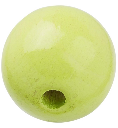 H3260-467 - Stafil - Perle de sécurité en bois pour cordon tétine, Citron vert - Perle de sécurité en bois