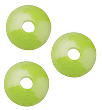 H3260-489 - Stafil - Lentille en bois pour codon tétine, Vert pomme - Perles/disques en bois H3260-489 - Stafil - Lentille en bois pour codon tétine, Vert pomme - Perles/disques en bois