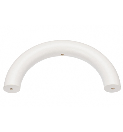 H3260-241 - Stafil - Arc en bois pour  cordon tétine, Blanc - Anneaux en bois