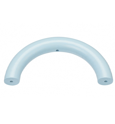 H3260-244 - Stafil - Arc en bois pour  cordon tétine, Bleu clair - Anneaux en bois