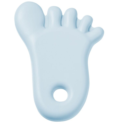 H3264-013 - Stafil - Pied en silicone pour cordon tétine, Bleu clair - Figurines en silicone