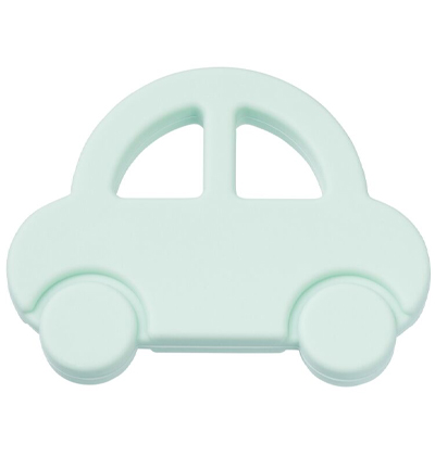 H3264-031 - Stafil - Voiture en silicone pour cordon tétine, Menthe - 