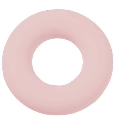 H3264-122 - Stafil - Anneau en silicone pour cordon tétine, Rose - Figurines en silicone
