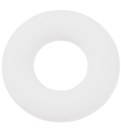 H3264-124 - Stafil - Anneau en silicone pour cordon tétine, Blanc - Figurines en silicone