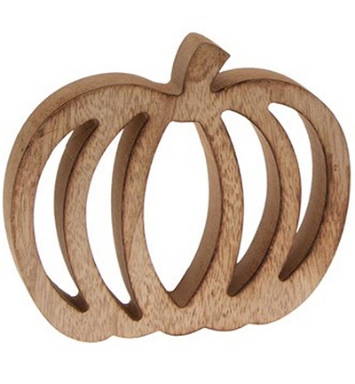 5041-02 - Stafil - Citrouille en bois - Automne