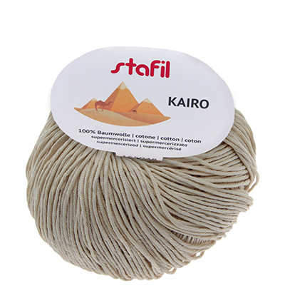 165048-3 - Stafil - Kairo Cotton, nr.03 Cream - Kairo 165048-3 - Stafil - Kairo Cotton, nr.03 Cream - Kairo