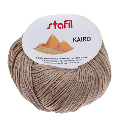 165048-4 - Stafil - Kairo Cotton, nr.04 Sand - Kairo 165048-4 - Stafil - Kairo Cotton, nr.04 Sand - Kairo