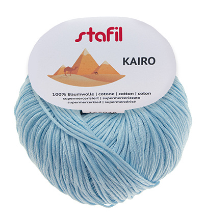 165048-12 - Stafil - Kairo Cotton, nr.12 Pastel Blue - Kairo 165048-12 - Stafil - Kairo Cotton, nr.12 Pastel Blue - Kairo