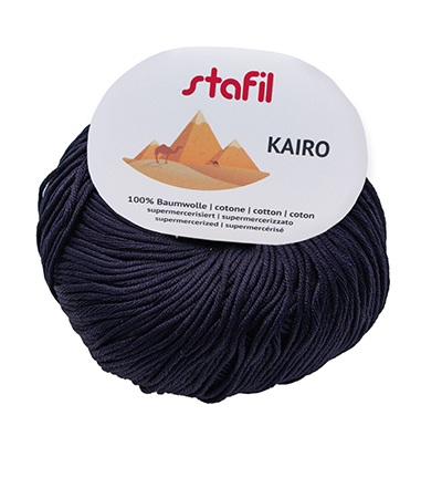 165048-17 - Stafil - Kairo Cotton, nr.17 Night Blue - Kairo