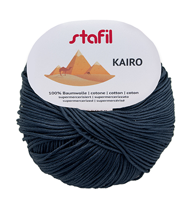 165048-18 - Stafil - Kairo Cotton, nr.18 Steel - Kairo 165048-18 - Stafil - Kairo Cotton, nr.18 Steel - Kairo