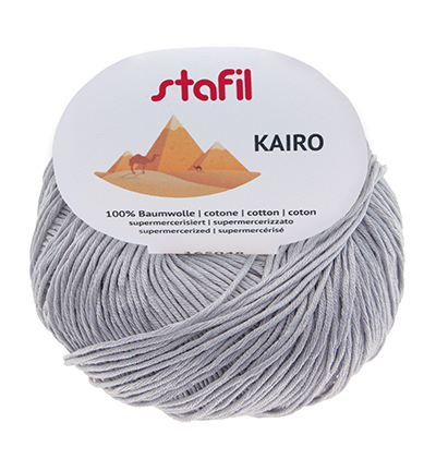 165048-19 - Stafil - Kairo Cotton, nr.19 Light Grey - Kairo 165048-19 - Stafil - Kairo Cotton, nr.19 Light Grey - Kairo