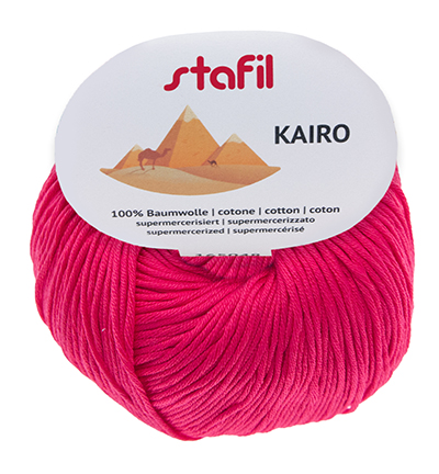 165048-26 - Stafil - Kairo Cotton, nr.26 Fuchsia - Kairo 165048-26 - Stafil - Kairo Cotton, nr.26 Fuchsia - Kairo