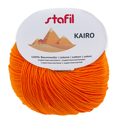 165048-31 - Stafil - Kairo Cotton, nr.31 Orange - Kairo