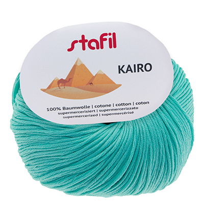 165048-33 - Stafil - Kairo Cotton, nr.33 Mint Green - Kairo 165048-33 - Stafil - Kairo Cotton, nr.33 Mint Green - Kairo