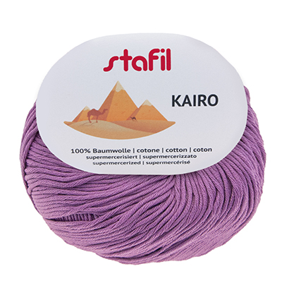 165048-38 - Stafil - Kairo Cotton, nr.38 Lavender - Kairo 165048-38 - Stafil - Kairo Cotton, nr.38 Lavender - Kairo